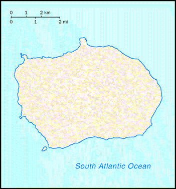 [Country map of Bouvet Island]