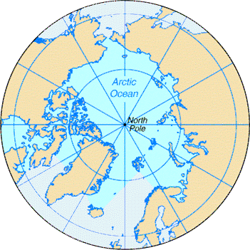 [Map of Arctic Ocean]